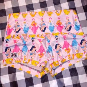 Disney princess xl short